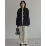 オーバーサイズ金ボタンツイードジャケット | Re:EDIT | 詳細画像7