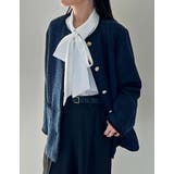 オーバーサイズ金ボタンツイードジャケット | Re:EDIT | 詳細画像29