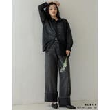 フラワーレースジャガードシアーシャツ | Re:EDIT | 詳細画像10 