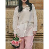 [2025SS COLLECTION]フラワーレースジャガードシアーシャツ | Re:EDIT | 詳細画像24 