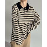 ベージュボーダー(804) | [2025SS COLLECTION]ヘビーウェイトラガーロングＴシャツ | Re:EDIT