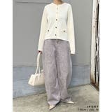 メタリックボタンカーディガン | Re:EDIT | 詳細画像14