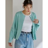 [新色追加]メタリックボタンニットカーディガン | Re:EDIT | 詳細画像3 