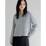 [新色追加]メタリックボタンニットカーディガン | Re:EDIT | 詳細画像8 