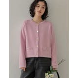 メタリックボタンカーディガン | Re:EDIT | 詳細画像9