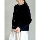 メタリックボタンカーディガン | Re:EDIT | 詳細画像32