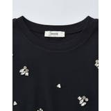 スムースコットンビジューデザインTシャツ | Re:EDIT | 詳細画像21