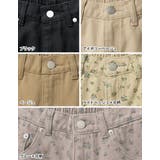 [低身長/高身長サイズ有]花柄or無地カツラギワークデザインペインターパンツ | Re:EDIT | 詳細画像12 