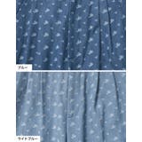 フラワー刺繍ライトオンスデニムワイドパンツ | Re:EDIT | 詳細画像19