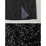 [低身長サイズ有]花柄orドット柄デシンキャミソールワンピース | Re:EDIT | 詳細画像14 