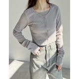 [2点セット]マルチWAYテレコリブキャミソール＆カーディガンアンサンブル | Re:EDIT | 詳細画像16 