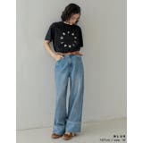 コットンロールアップワイドデニムパンツ | Re:EDIT | 詳細画像24