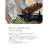 [大きいサイズ有]Tストラップウェッジソールローヒールサンダル | Re:EDIT | 詳細画像9 