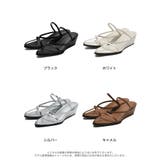 [大きいサイズ有]Tストラップウェッジソールローヒールサンダル | Re:EDIT | 詳細画像18 