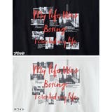 [UVカット][接触冷感][紫外線対策]コラージュフォトロゴTシャツ | Re:EDIT | 詳細画像19 