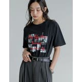 [UVカット][接触冷感][紫外線対策]コラージュフォトロゴTシャツ | Re:EDIT | 詳細画像3 