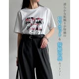 [UVカット][接触冷感][紫外線対策]コラージュフォトロゴTシャツ | Re:EDIT | 詳細画像6 