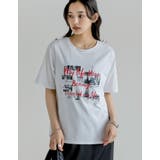 [UVカット][接触冷感][紫外線対策]コラージュフォトロゴTシャツ | Re:EDIT | 詳細画像10 