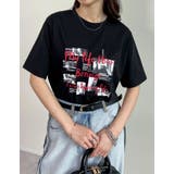 [UVカット][接触冷感][紫外線対策]コラージュフォトロゴTシャツ | Re:EDIT | 詳細画像24 