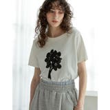 チェーン刺繍ロゴTシャツ | Re:EDIT | 詳細画像4