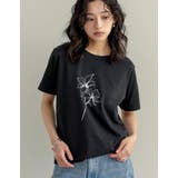 チェーン刺繍ロゴTシャツ | Re:EDIT | 詳細画像5