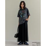 [UVカット][接触冷感]オーバーサイズプラネットグラフィックTシャツ | Re:EDIT | 詳細画像11 