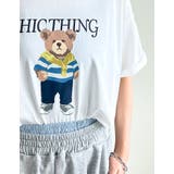 [UVカット][接触冷感]オーバーサイズベアプリントTシャツ | Re:EDIT | 詳細画像14 
