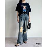 [UVカット][接触冷感]オーバーサイズベアプリントTシャツ | Re:EDIT | 詳細画像16 