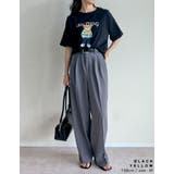 [UVカット][接触冷感]オーバーサイズベアプリントTシャツ | Re:EDIT | 詳細画像17 