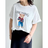 [UVカット][接触冷感]オーバーサイズベアプリントTシャツ | Re:EDIT | 詳細画像3 