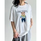 [UVカット][接触冷感]オーバーサイズベアプリントTシャツ | Re:EDIT | 詳細画像4 