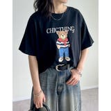 [UVカット][接触冷感]オーバーサイズベアプリントTシャツ | Re:EDIT | 詳細画像5 