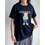 [UVカット][接触冷感]オーバーサイズベアプリントTシャツ | Re:EDIT | 詳細画像6 