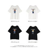 [UVカット][接触冷感]オーバーサイズベアプリントTシャツ | Re:EDIT | 詳細画像18 