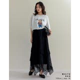 [UVカット][接触冷感]オーバーサイズベアプリントTシャツ | Re:EDIT | 詳細画像24 