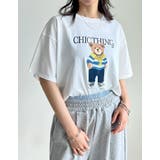 [UVカット][接触冷感]オーバーサイズベアプリントTシャツ | Re:EDIT | 詳細画像25 