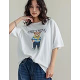 [UVカット][接触冷感]オーバーサイズベアプリントTシャツ | Re:EDIT | 詳細画像28 