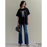 [UVカット][接触冷感]オーバーサイズベアプリントTシャツ | Re:EDIT | 詳細画像35 