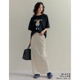 [UVカット][接触冷感]オーバーサイズベアプリントTシャツ | Re:EDIT | 詳細画像40 