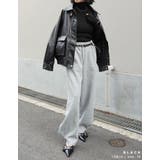 [2WAY]フェイクレザーティペット付きブルゾン | Re:EDIT | 詳細画像11 