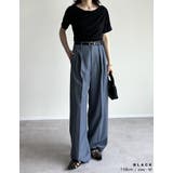 2WAYリブカットソードレープTシャツ | Re:EDIT | 詳細画像8