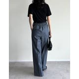 2WAYリブカットソードレープTシャツ | Re:EDIT | 詳細画像10