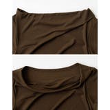 2WAYリブカットソードレープTシャツ | Re:EDIT | 詳細画像29