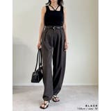 [ブラ紐隠し]前後2WAYテレコリブスクエアホルターネックタンクトップ | Re:EDIT | 詳細画像12 