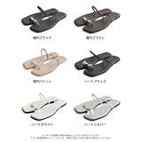 [大きいサイズ有]ハートモチーフトングサンダル | Re:EDIT | 詳細画像18 
