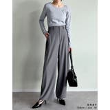 冷感マシュマロカットソー前後2WAYショルダーパッドロンT | Re:EDIT | 詳細画像14 