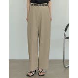 [夏の体型カバーに◎][低身長 高身長 大きいサイズ有]アンクルソフトカーブパン… | Re:EDIT | 詳細画像15 