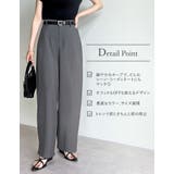 [夏の体型カバーに◎][低身長 高身長 大きいサイズ有]アンクルソフトカーブパン… | Re:EDIT | 詳細画像4 