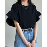 綿天竺ショルダーフリルTシャツ | Re:EDIT | 詳細画像17