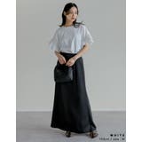 綿天竺ショルダーフリルTシャツ | Re:EDIT | 詳細画像10